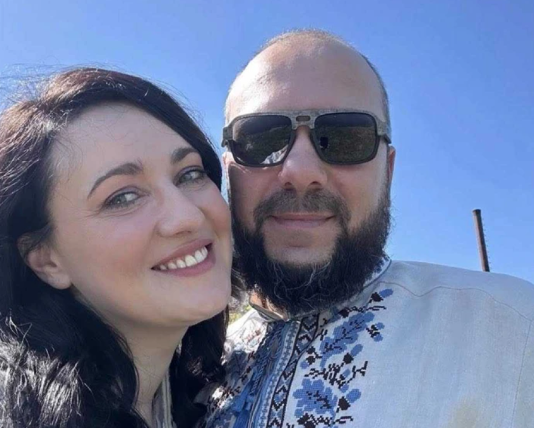 Соломія Вітвіцька з чоловіком-суддею