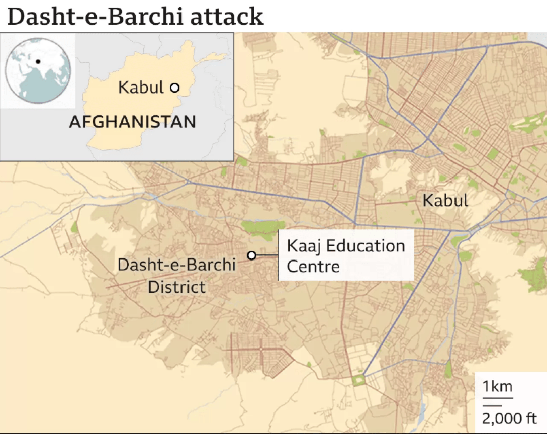 карта кабул, Кабул, Район Дашт-э-Барчи