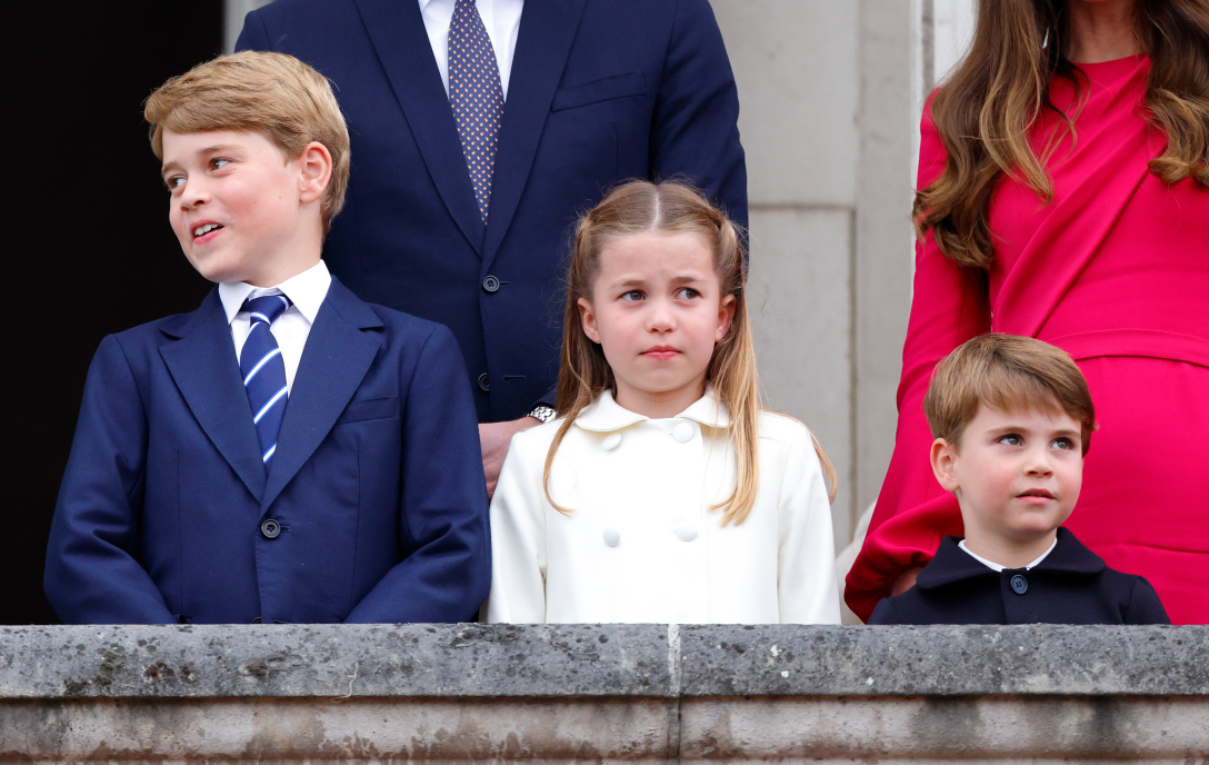 принц Джордж, принцеса Шарлотта та принц Луї