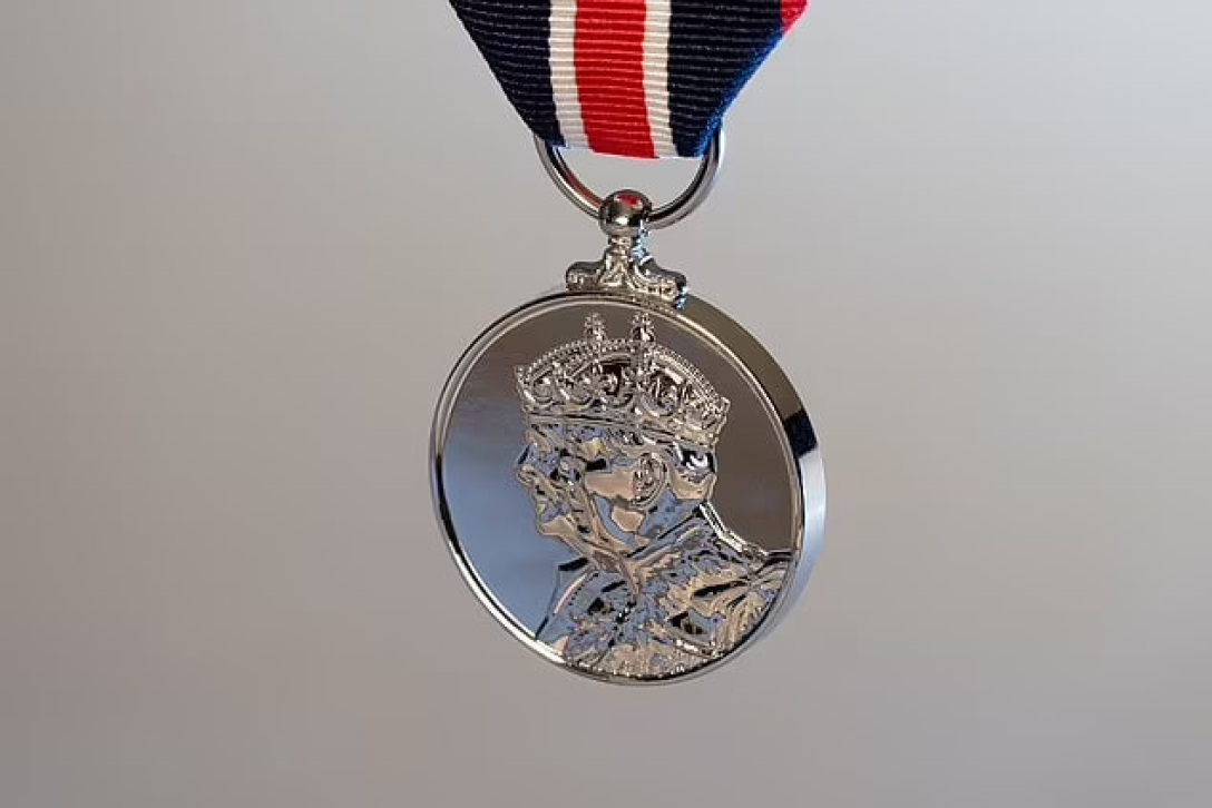 медаль коронація король король чарльз