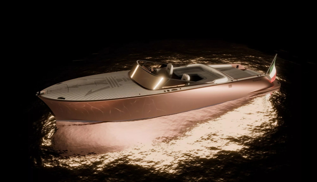 катер мазерати, Maserati Tridente, катер Мазерати