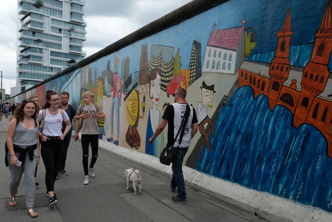 Die Berliner Mauer ist ein Symbol westlicher Geduld