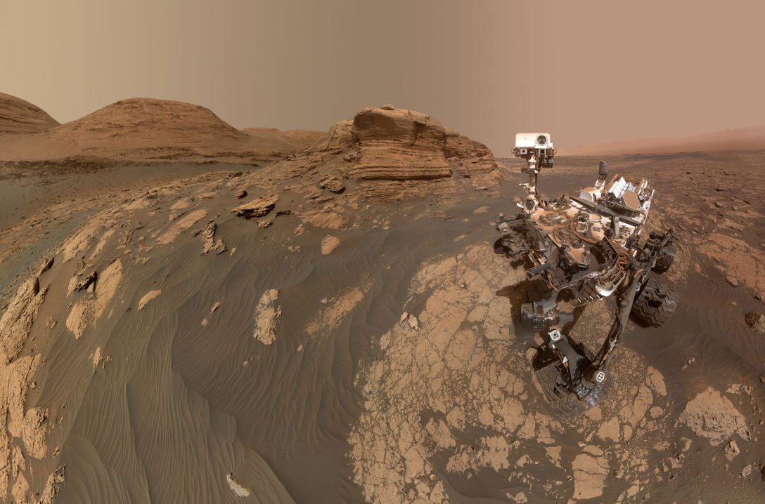марсоход Curiosity, Марс, изображение
