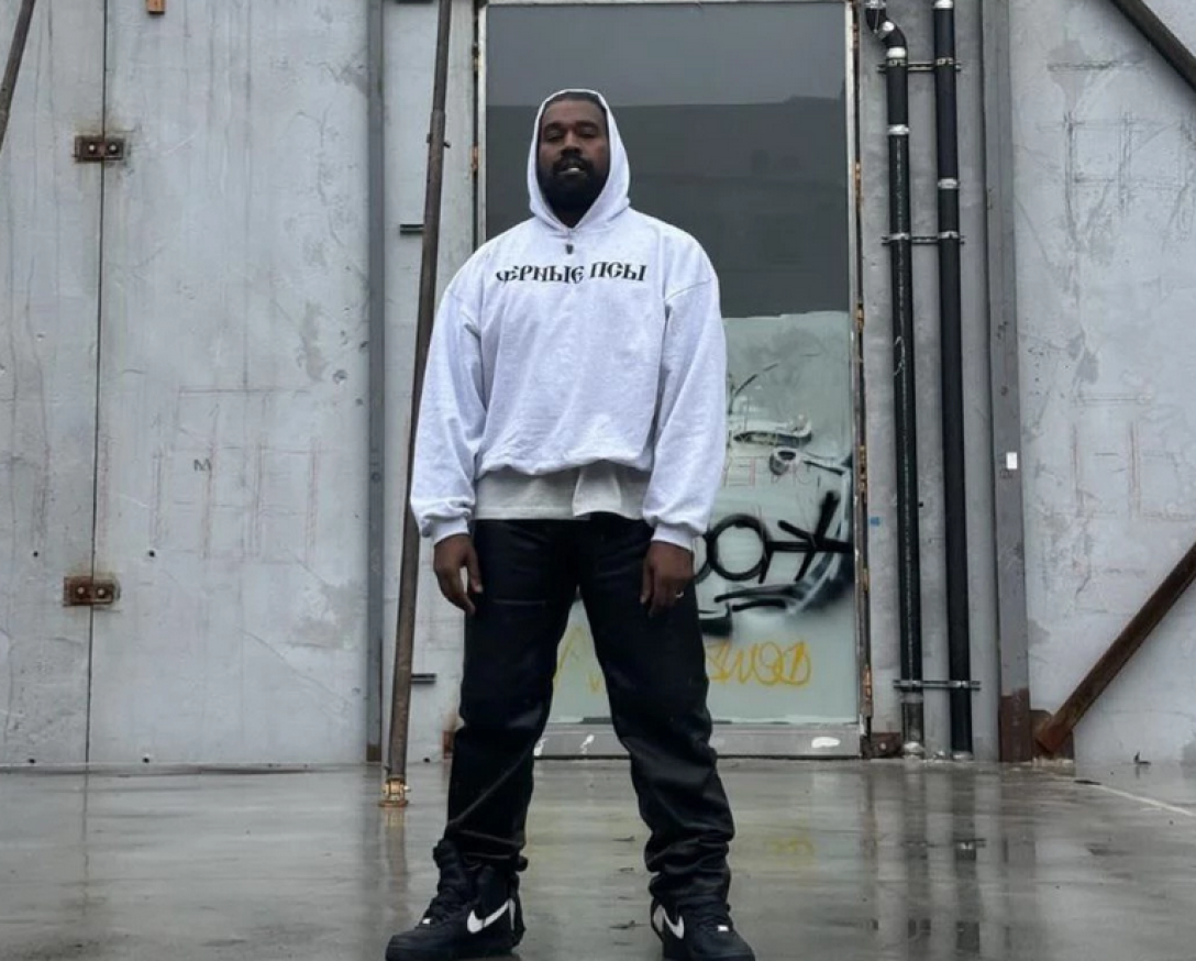 Каньє Вест в одязі від Гоші Рубчинського