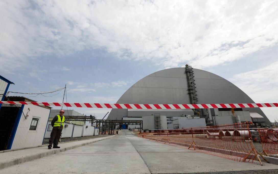 укриття, ЧАЭС, арка, Саркофаг, укрытие, конфайнмент, НБК