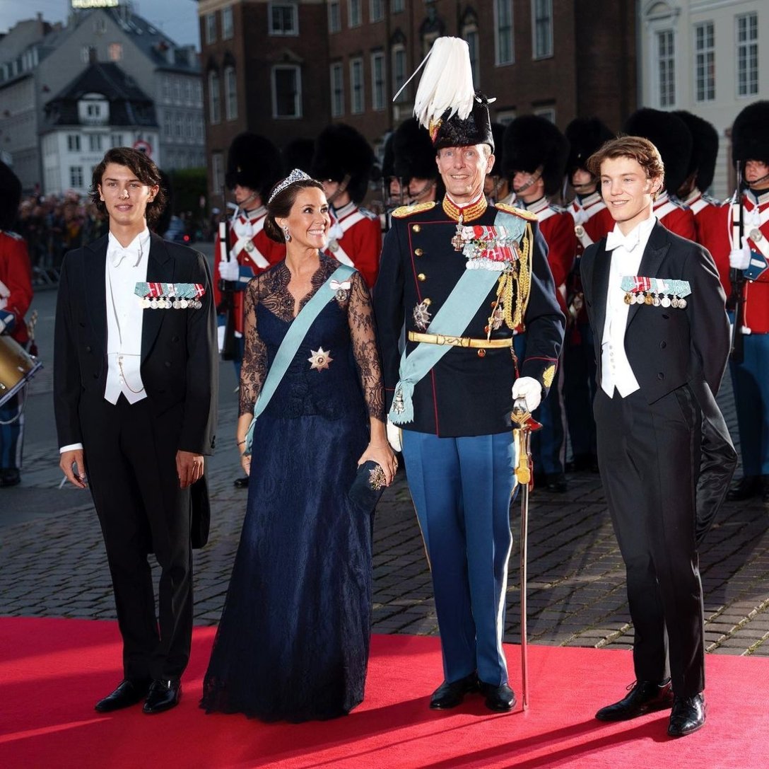 королева данії, королева маргрете, принц данський, принц Миколай, принц фелікс, принц йоакім, принц фердерік, данія