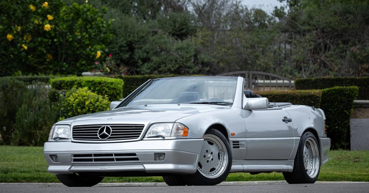 Mercedes SL72 AMG 1995 года продают на аукционе — что это за авто