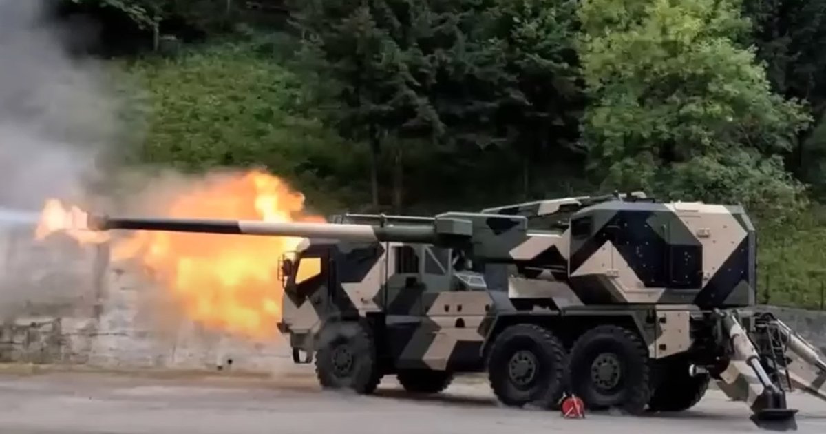Зброя Європи: словацька 155-мм самохідка EVA M2 завершила випробування ...