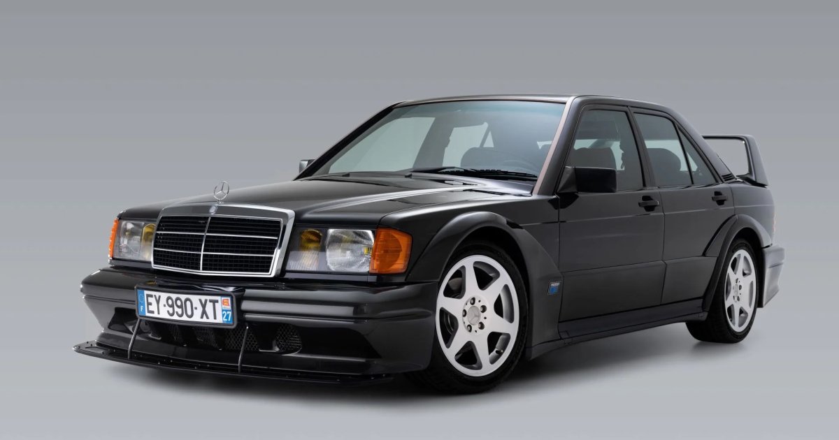 Iconic 1990 Mercedes-Benz 190E 2.5-16 Evolution II Sold at Bring a Trailer Auction