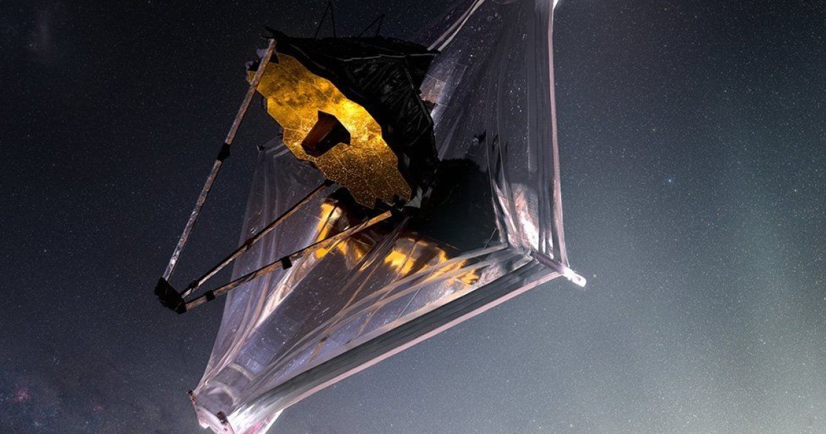 James Webb Space Telescope successfully deployed primary mirror (photo)