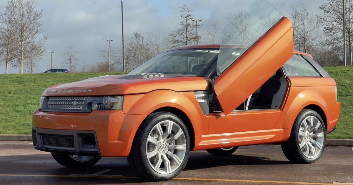 Land Rover 2004 із дзеркалами камерами та дверима Lamborghini показали ...