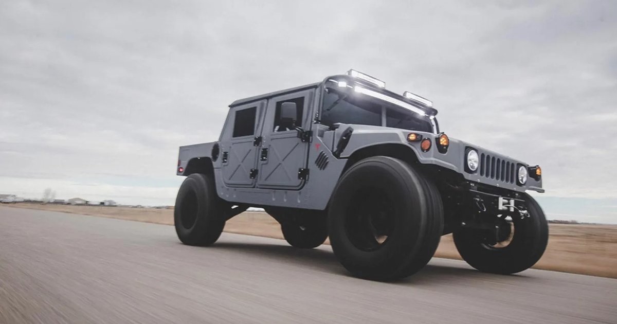 Современное оснащение и 600 сил: оригинальный Humvee получил новую ...