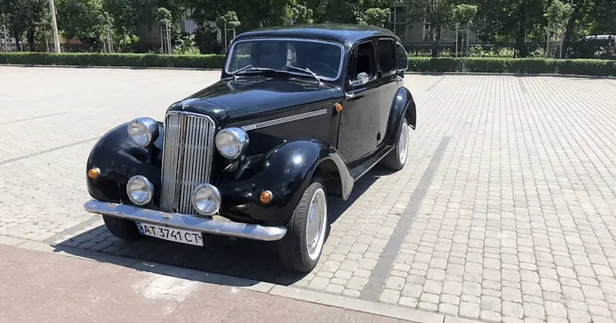 Найрідкісніший Humber Hawk 1947 року виставили на продаж в Україні