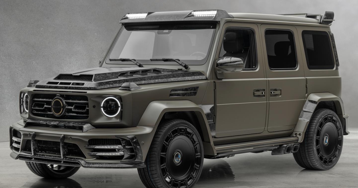 Mercedes G-Class Mansory: The Extravagant Grande Entrée with 850 HP