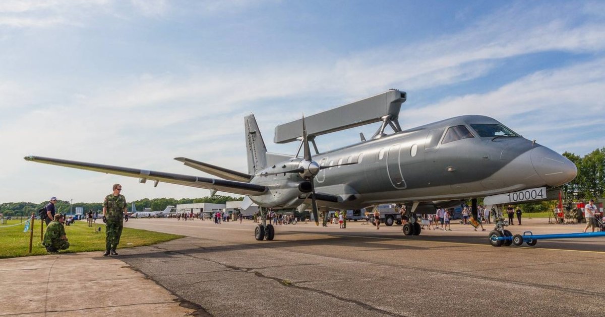 Шведский ASC 890 — новые глаза Украины: что дает ВСУ самолет дальней радиолокационной разведки