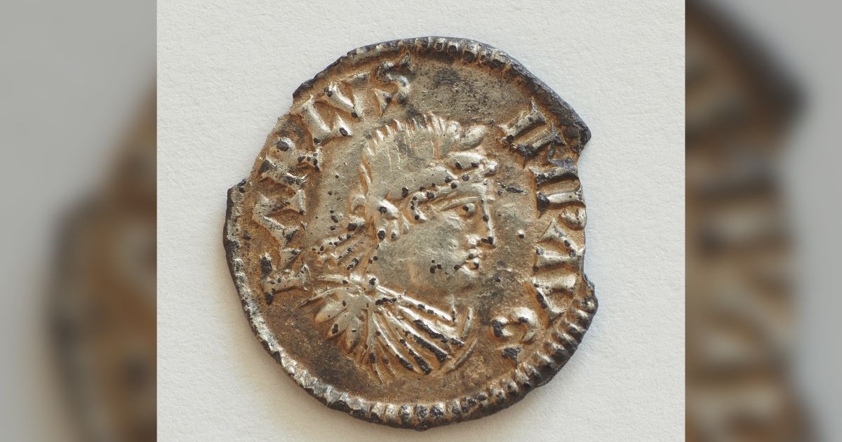 Scientists have discovered a rare coin with the image of Charlemagne (photo)