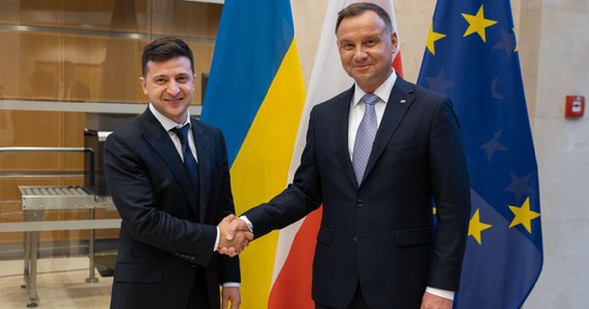 Zelensky showed “informal negotiations” with Duda in Poland (photo)