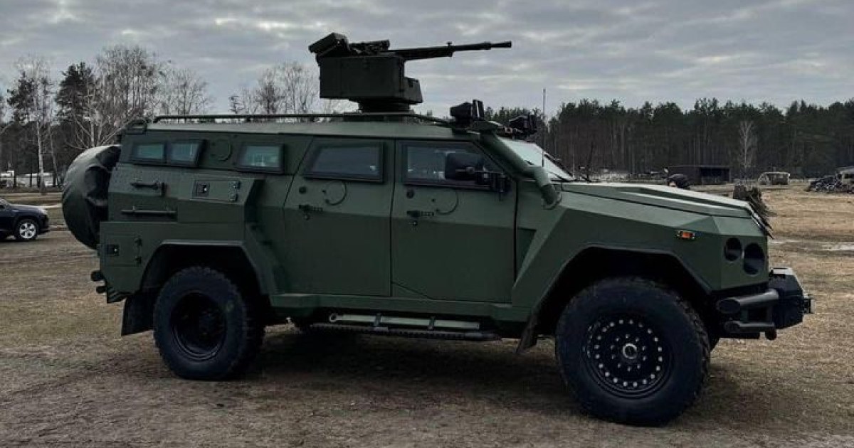 Украинская бронетехника» успешно испытала бронеавтомобиль «Новатор» с турелью «ТАВРИЯ-14,5»