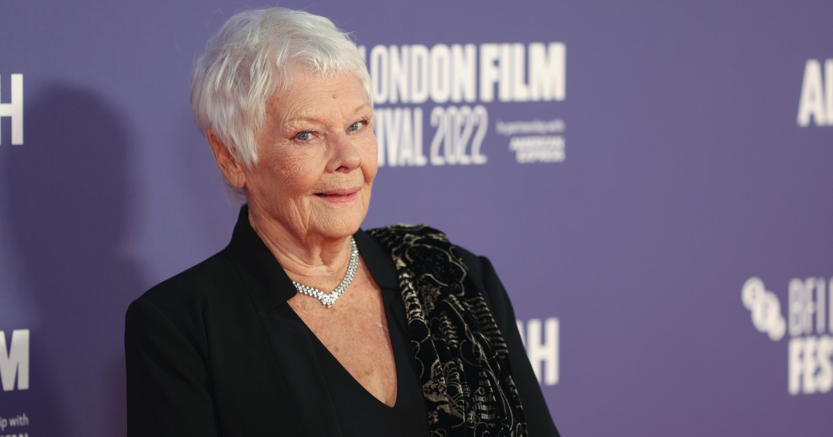 Actress Judi Dench admits that her 500-year-old mansion is infested with rats