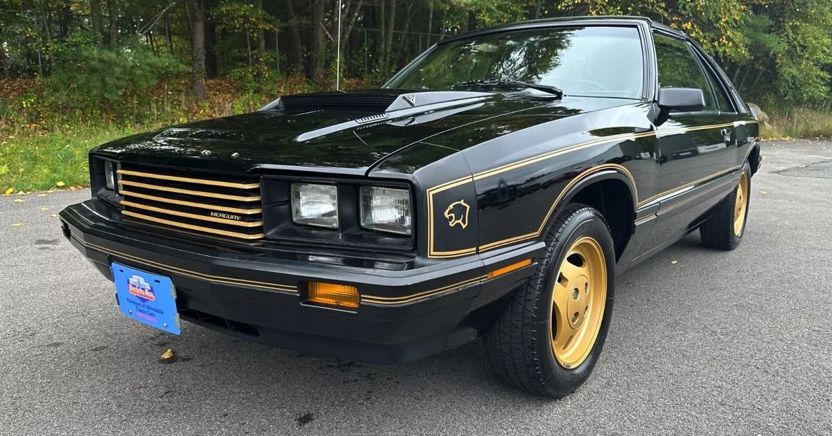 Раритетный Mercury Capri 39 лет простоял в гараже