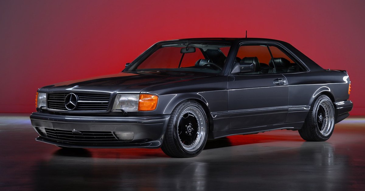 Редчайший Mercedes 500 SEC AMG продают за $750 000