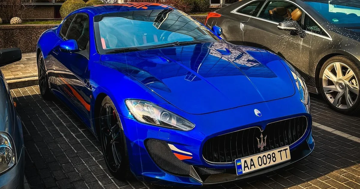 Maserati GranTurismo MC Stradale заметили в Киеве — их выпущено 497