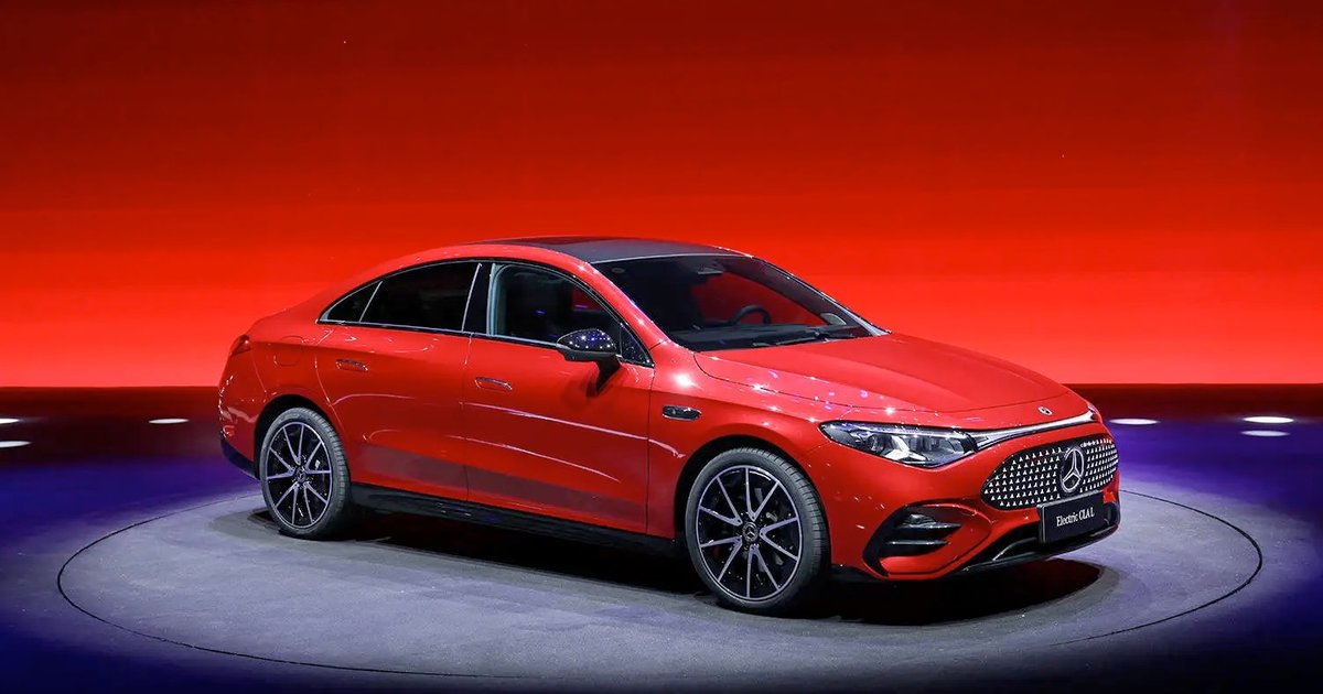 Новый электромобиль Mercedes CLA L с запасом хода 866 км стоит $36 000 ...