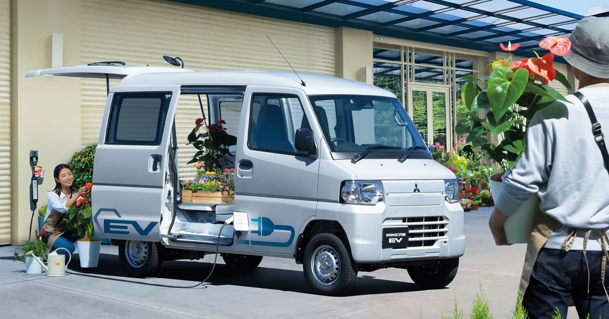 その他 Mitsubishi mini cab. Электрокар Mitsubishi Minicab-MiEV за $16 300 представили в Японии