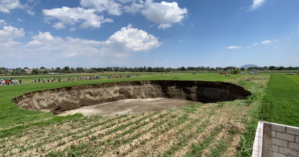 Провалы земли в россии фото