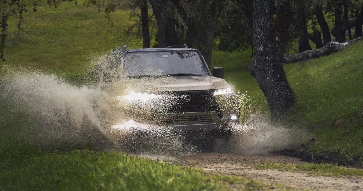 The All-New 2024 Lexus GX: Larger Size and Solid Design on Toyota Land Cruiser 300 Platform