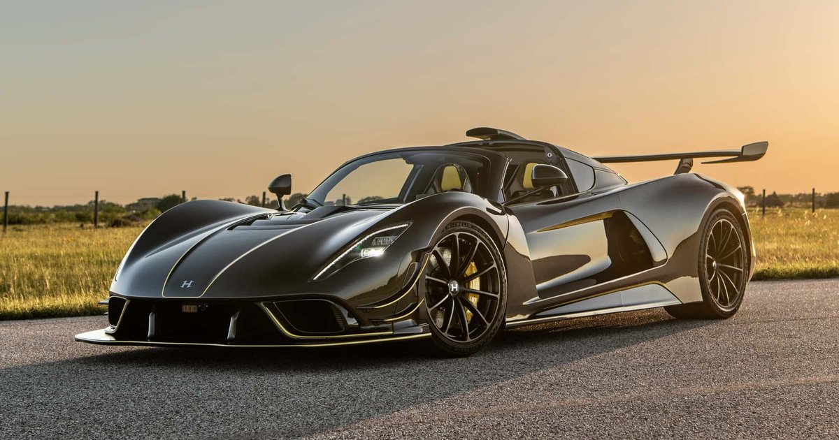 Новый Hennessey Venom F5 Revolution Roadster представлен в США