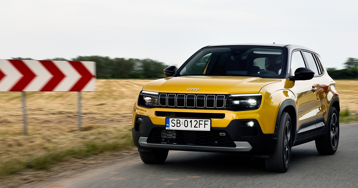 New Jeep Avenger: Petrol Version with 100bhp Turbo Engine Now Available