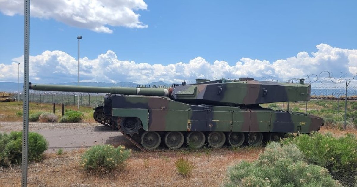 Прототип M1 «Thumper» легендарного танка Abrams засветился с 140-мм ...