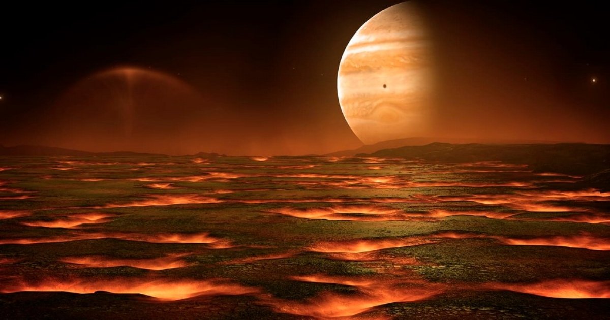 A real hell.  Something unusual lurks beneath the surface of one of Jupiter’s moons