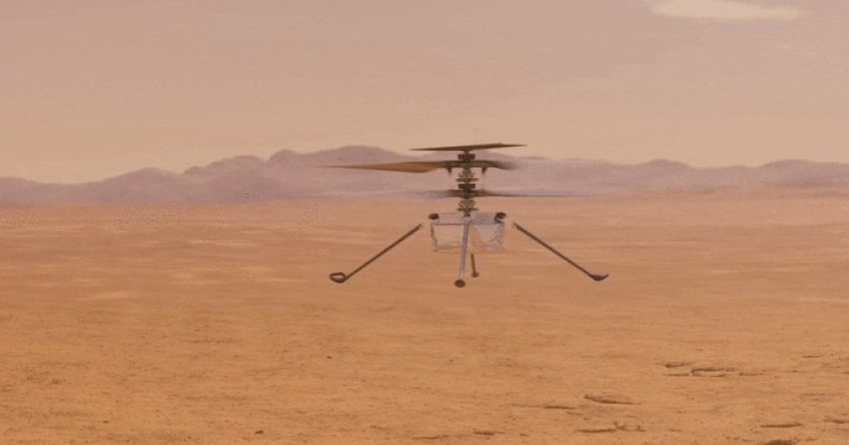 Похожа на земную. Вертолет Ingenuity обнаружил необычную местность на Марсе