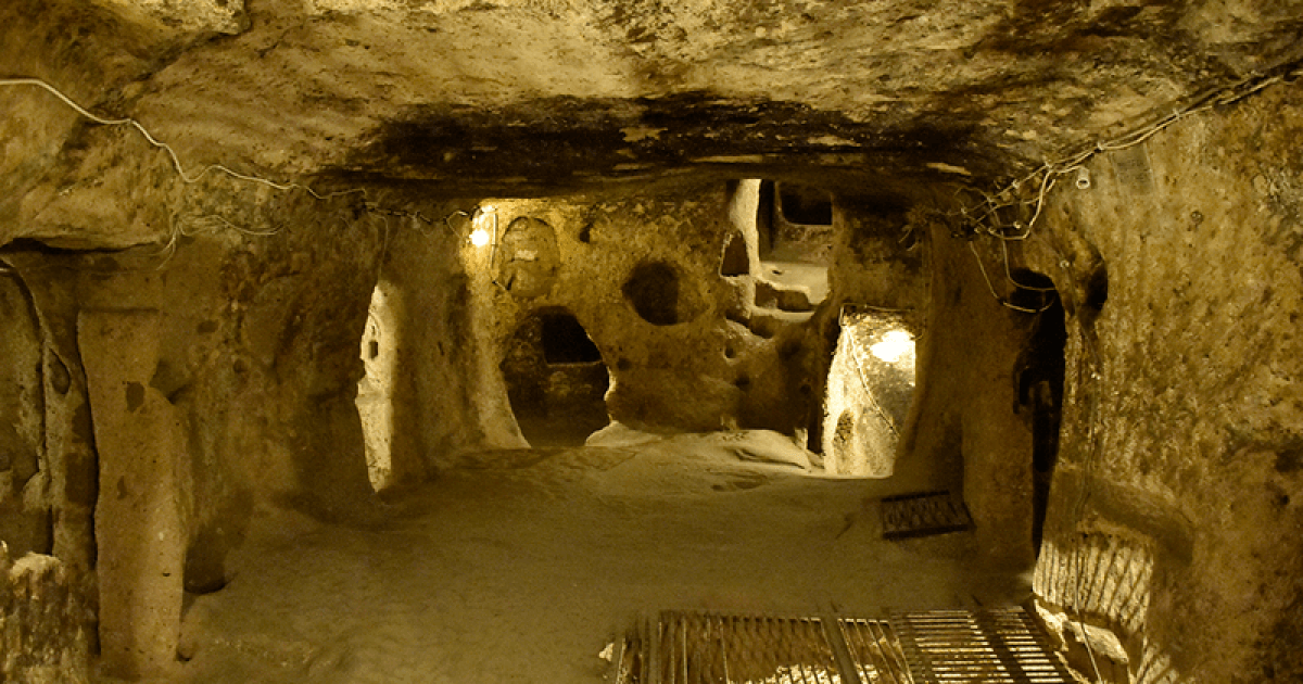 Подземный город Каймаклы. Каппадокия