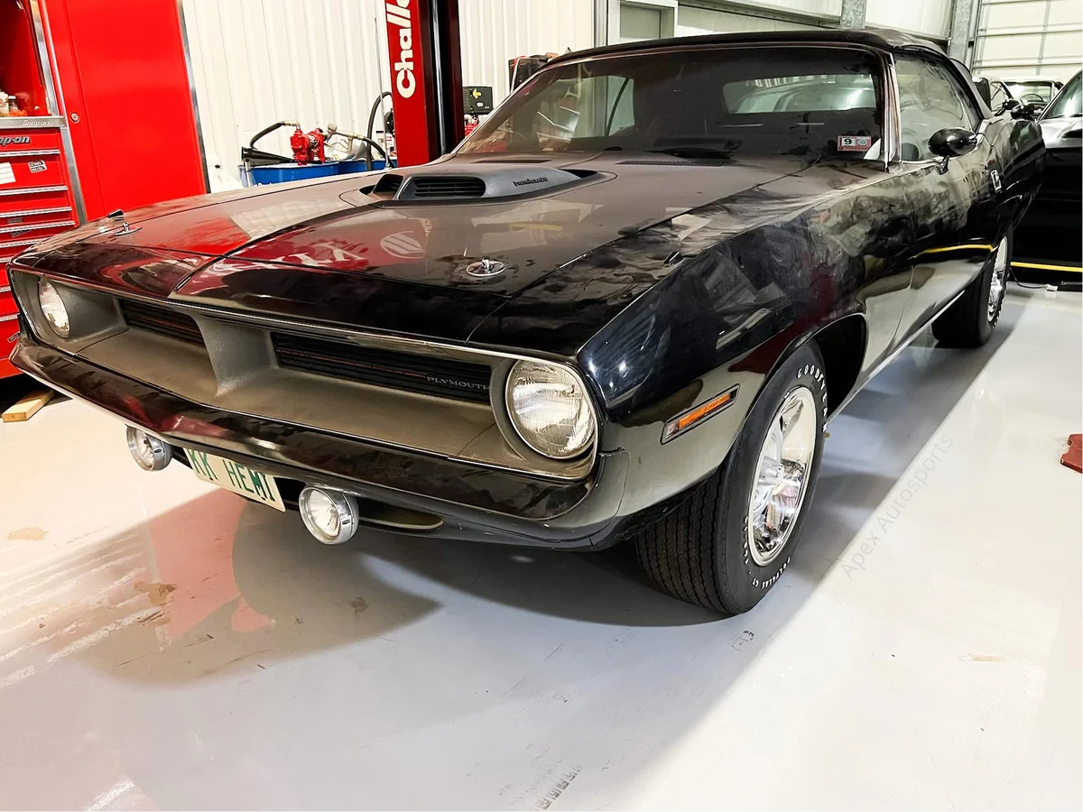 В США обнаружили редкий Plymouth Cuda 1970 года