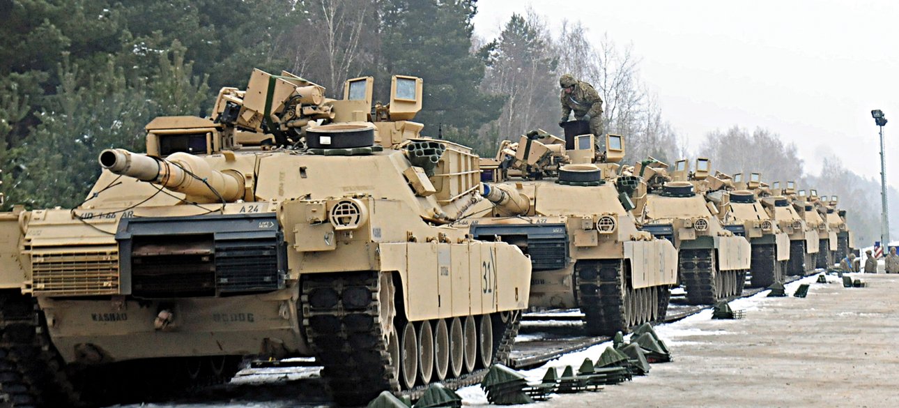 Танки, Абрамс, США