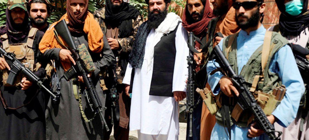 Бойовики "Північного Альянсу" в Панджшерском ущелині