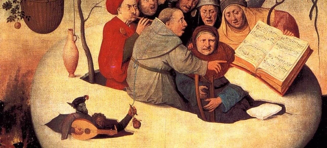 Иероним Босх "Концерт в яйце" / Фото: Википедия