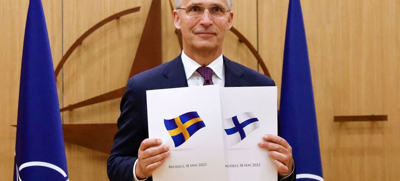 столтенберг, нато, швеція, фінляндія