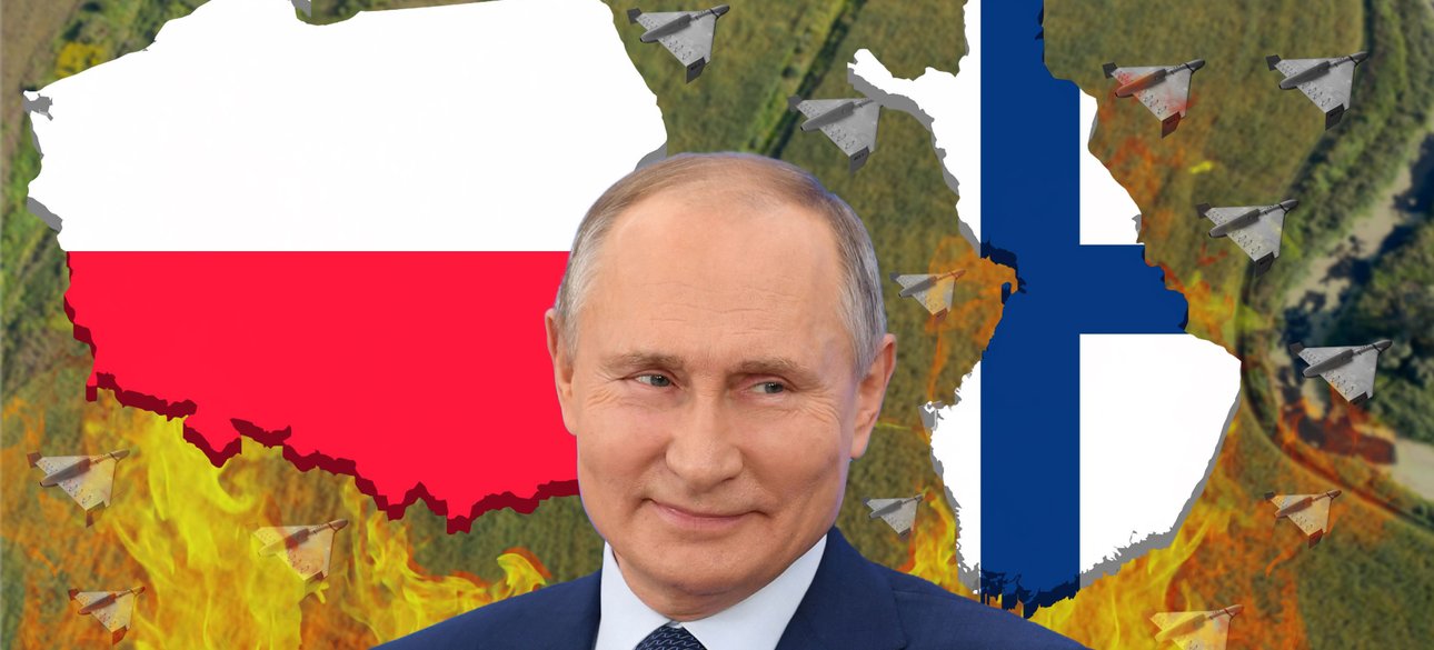 Путін, Польща, Фінляндія