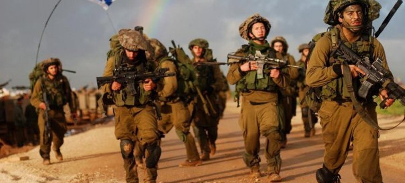 ЦАХАЛ Бойцы израильской армии Цахал