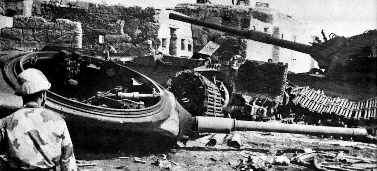 Ізраїльський солдат в одному з епізодів Війни Судного дня 1973 року