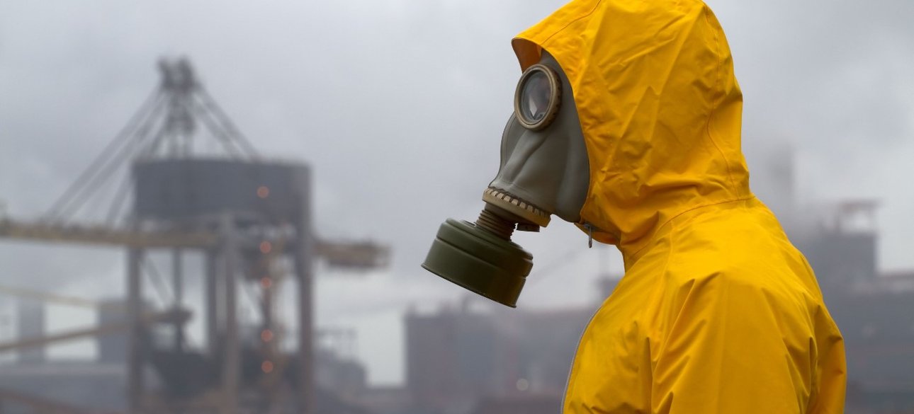 радиация, противогаз, грязная бомба, ядерное оружие