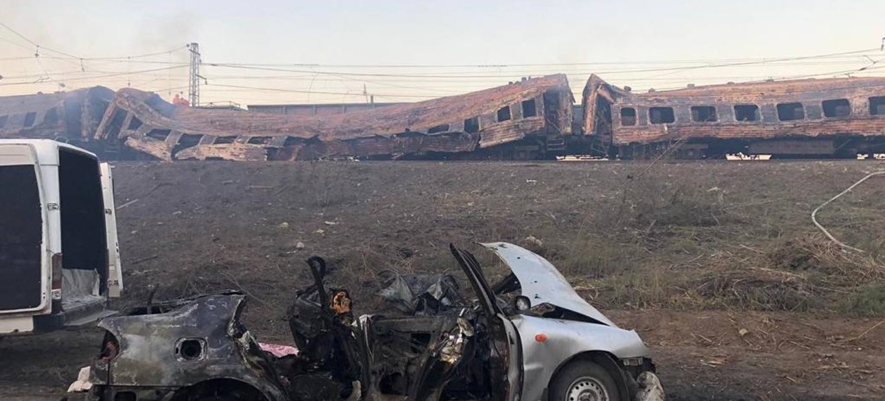 Чаплине, обстріл Чаплине, станція Чаплине