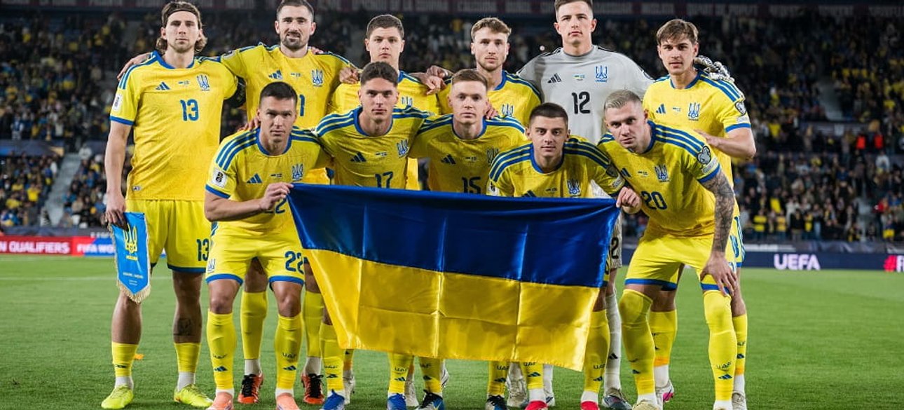 Збірна України з футболу перед матчем зі збірною Швеції