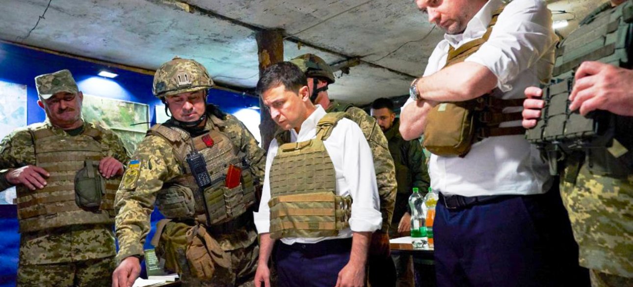 Совещание президента Зеленского с украинскими военными