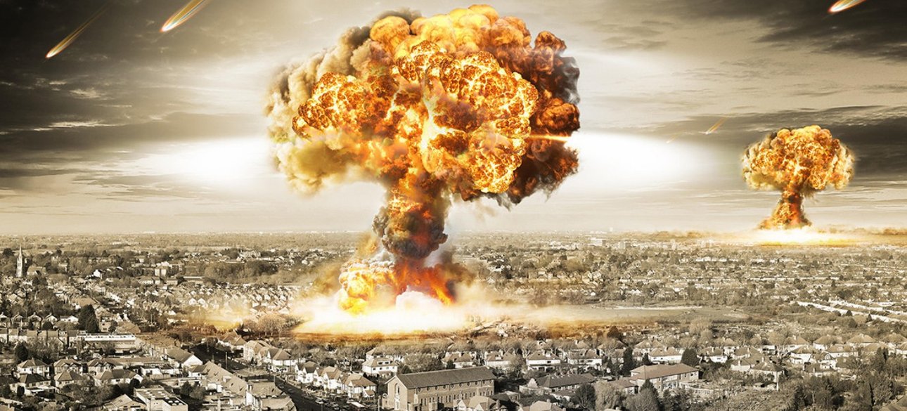 Моделирование ядерного взрыва в городе