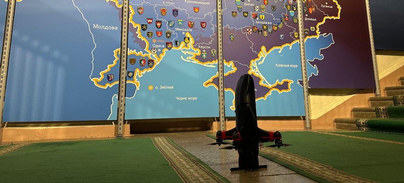 Дрон-перехоплювач "Літавр" у Національному військово-історичному музеї України